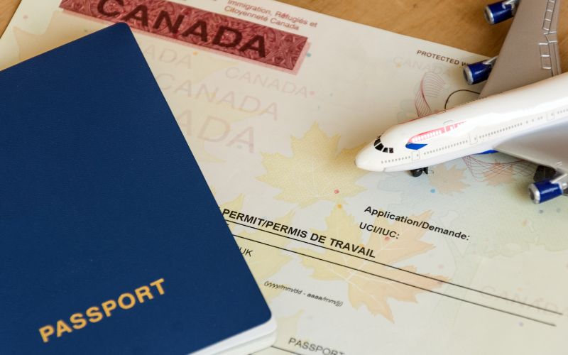 canada work permit travel to usa