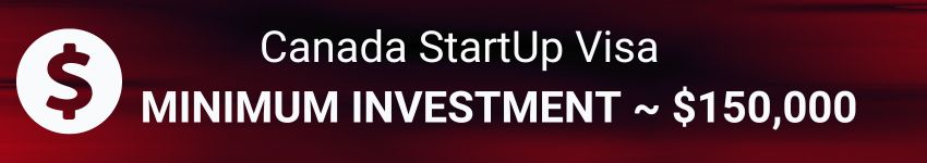 Canada Startup visa minimum investment