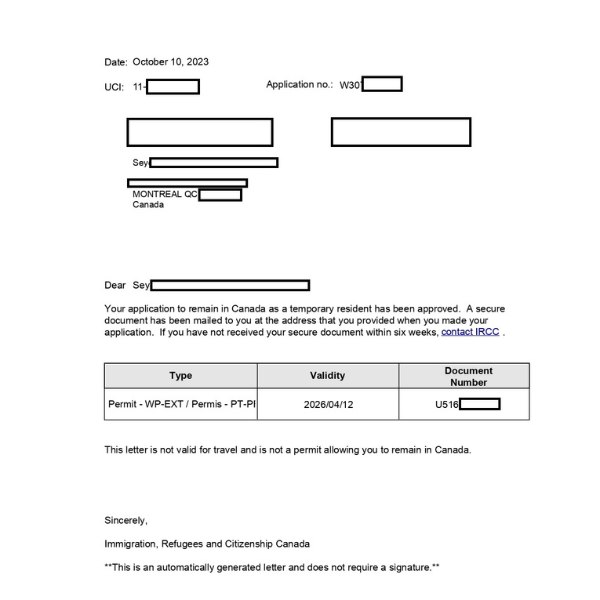 work permit refusal canada