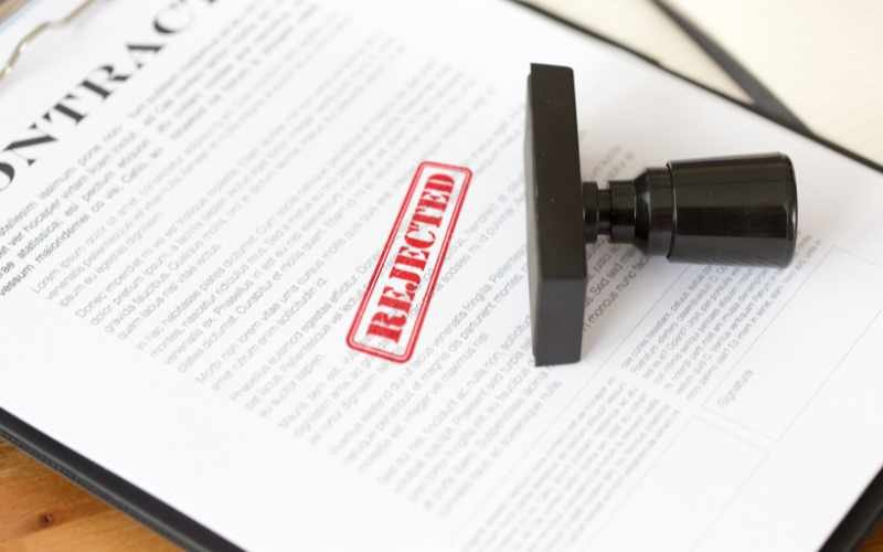 visitor visa refusal